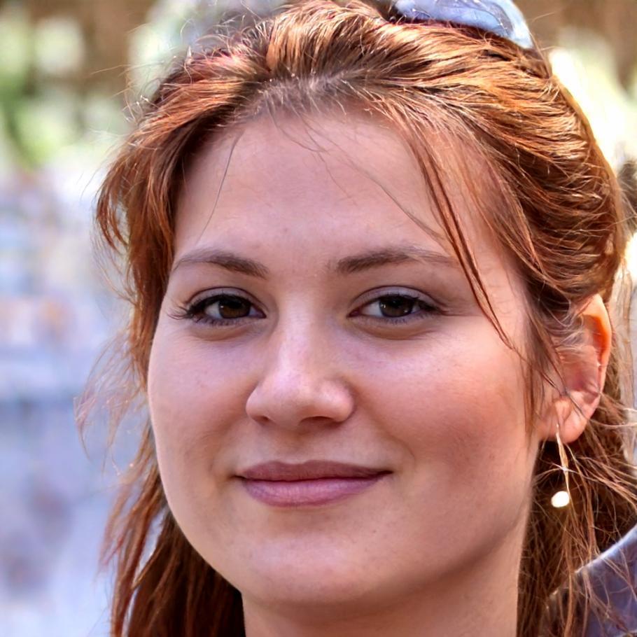 Retrato de Carmen Jiménez, antigua alumna del programa
